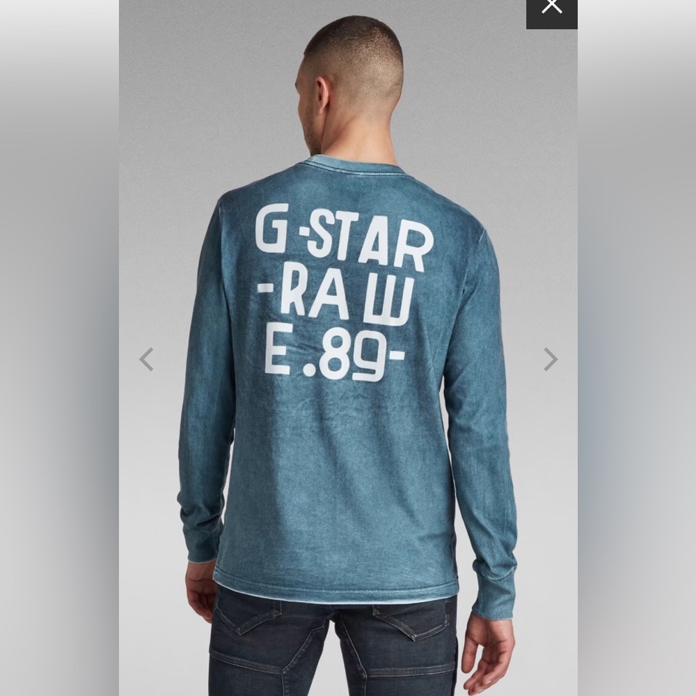 Men’s G-Star Raw Long Sleeve T-Shirt